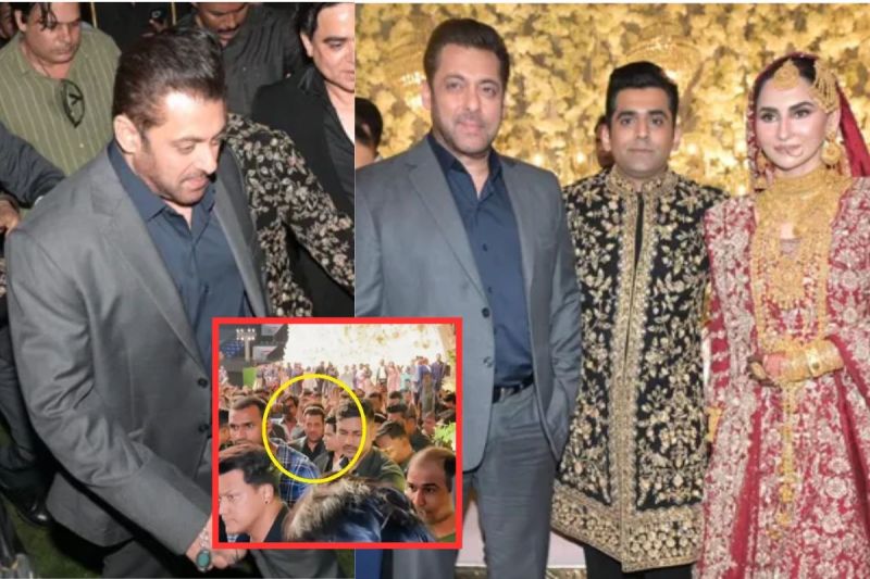 Salman Khan Attend his Friend Marriage