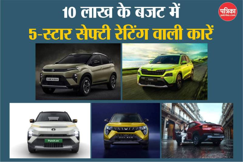 Safest Cars Under 10 Lakhs, Safest Cars in india, Safest Cars in 2025, Safest Cars 2025, Safest Cars in india Under 10 Lakhs, cars with 5 star safety rating, 5-star safety rating cars in india, 5 star safety rating cars under 10 lakhs in india