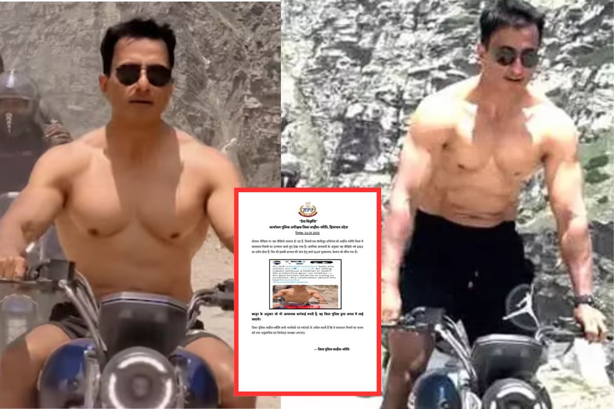 Sonu Sood Video viral from Spiti Valley