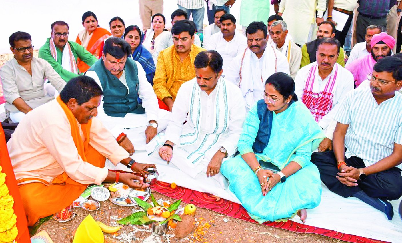 सतना को सौगात: 14.80 करोड़ से बनने वाले नर्सिंग कॉलेज का भूमिपूजन