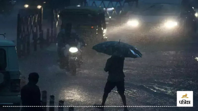 Strong storm and rain in Uttar Pradesh