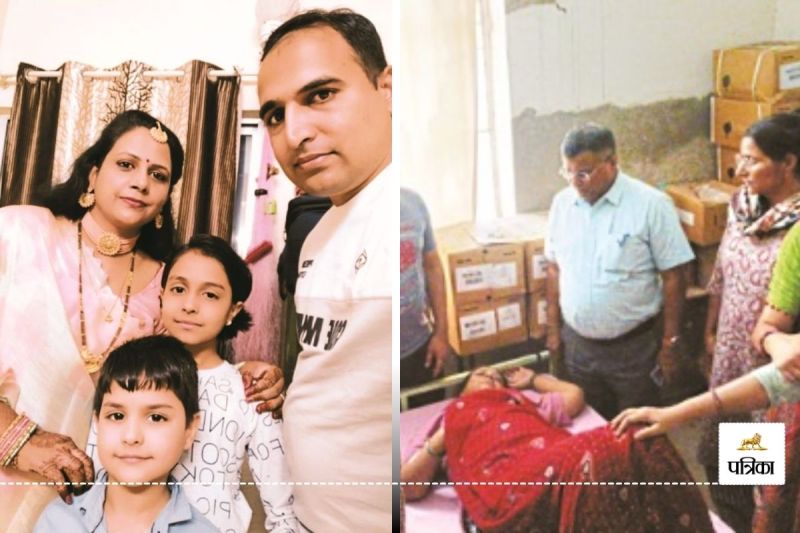 Operation Sindoor Rajasthan Jhunjhunu Martyr Surendra Kumar Moga Wife Seema Proudly Said I Send My Son to Army Too his Mortal Remains Reach Mehradasi Village Today