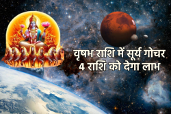 एक माह तक 4 राशियों को मिलेगा पद प्रतिष्ठा के देवता का आशीर्वाद, जानें सूर्य
राशि परिवर्तन का असर - image