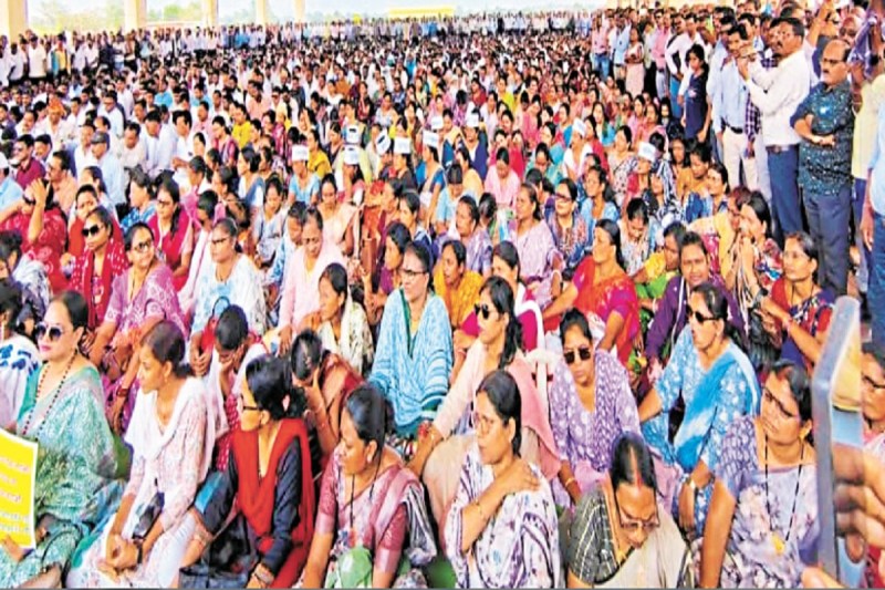 CG News, Teachers protest