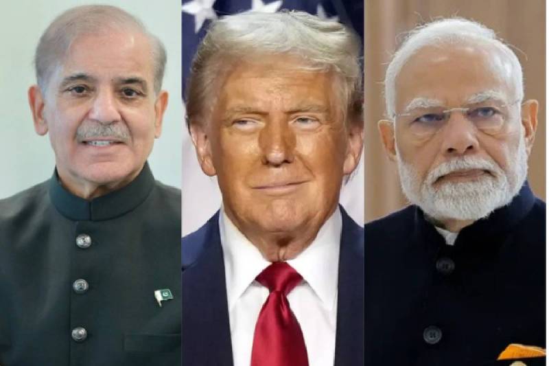 Trump Modi Shehbaz