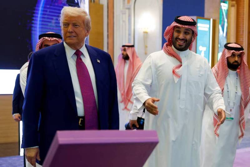 Trump and Crown prince