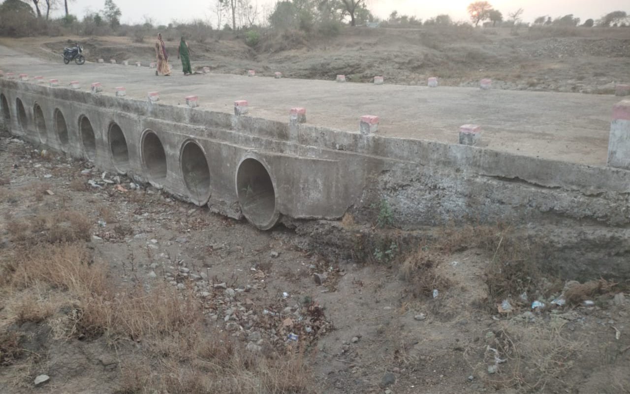 The bridge could not be constructed in Gada-Padaria even this year