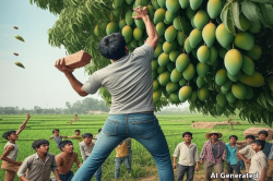 आम तोड़ने की ऐसी सजा? वैदिक विद्यापीठक के प्रबंधक ने छात्र को बेरहमी से पीटा, SP
ने लिया एक्शन - image