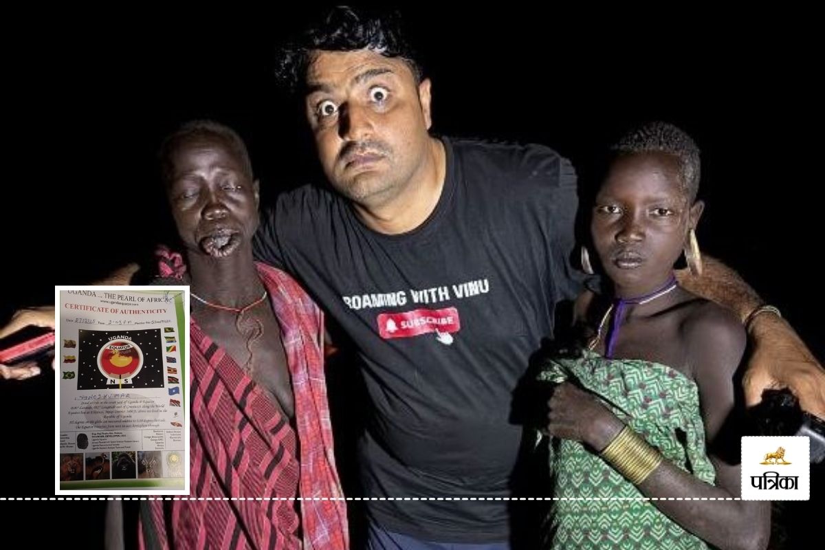 Rajasthan Jhunjhunu Fearless Youth Vinod Babul 22 Africa Countries Tribes Studied Roamed with Dangerous Hadjape who Eat Raw Meat