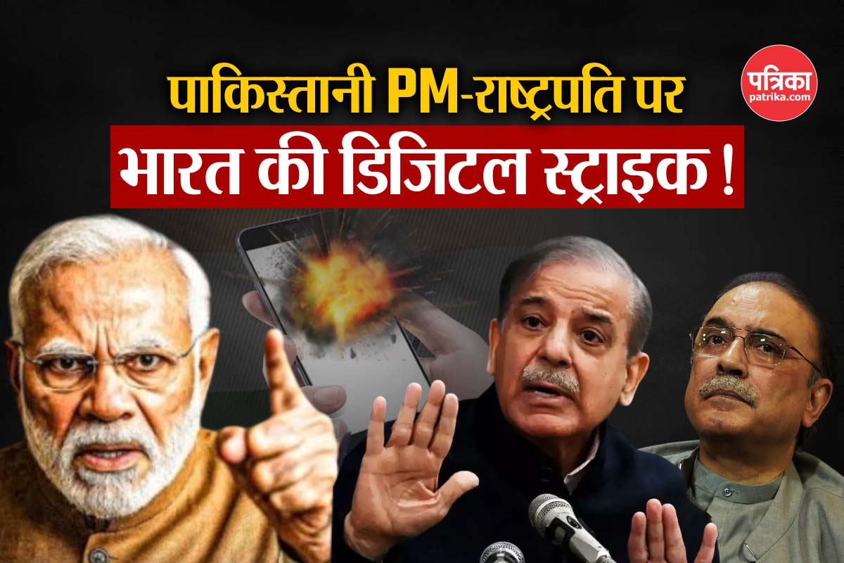 पाकिस्तान के PM-राष्ट्रपति से लेकर तमाम मंत्रियों पर भारत की डिजिटल स्ट्राइक! - image
