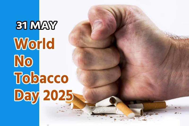 World NO Tobbaceo Day 2025