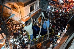 किंग इस साल सबसे भारी बकरा, वजन 176 किलो, खुराक में ड्रायफूट - image