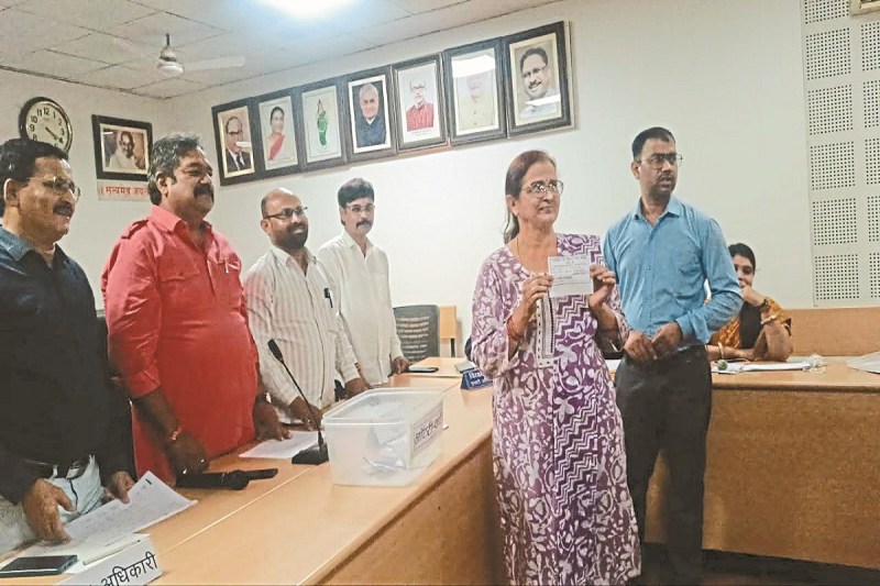 हितग्राहियों को मिला आशियाना ( फोटो सोर्स- पत्रिका)