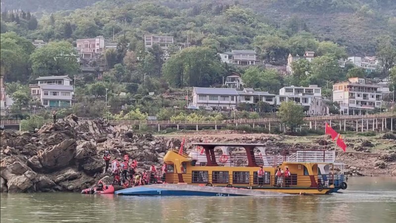 Boat accident in China