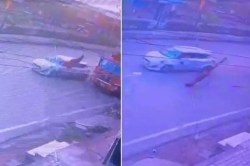 Raipur News: मॉर्निंग वॉक पर निकले तीन महिलाओं को कार ने रौंदा, एक की मौत, कैमरे
में कैद हुई पूरी घटना - image