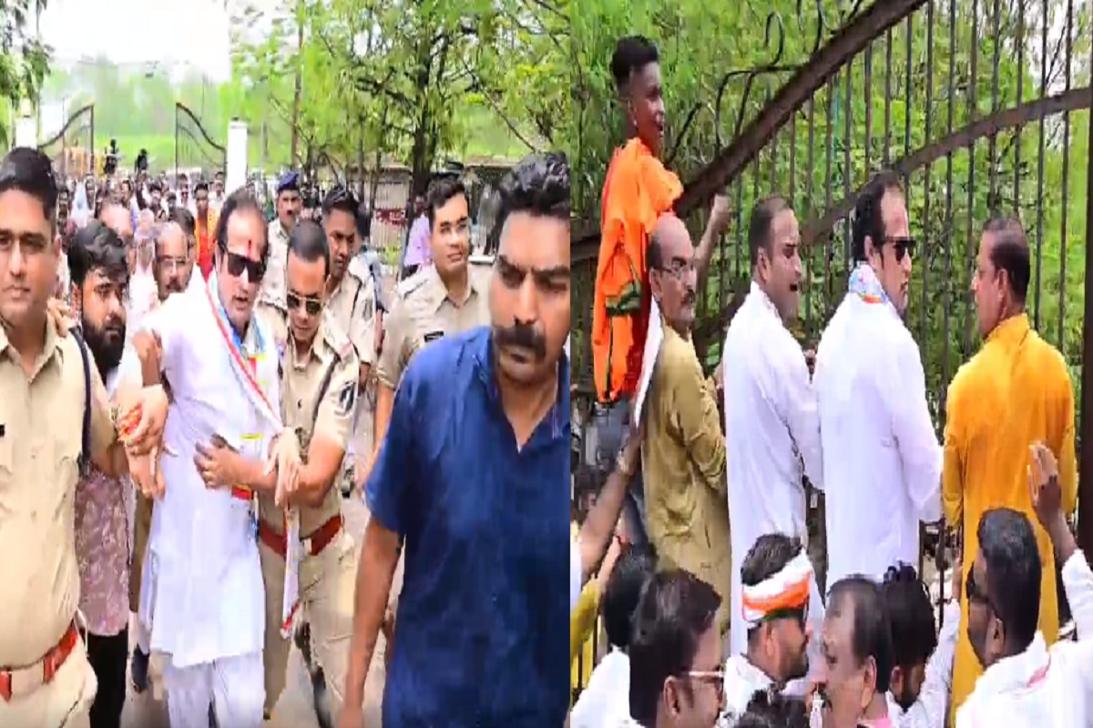 CG News: हाई सिक्योरिटी नंबर प्लेट को लेकर आरटीओ का घेराव, कांग्रेस के नेता रहे मौजूद, देखें