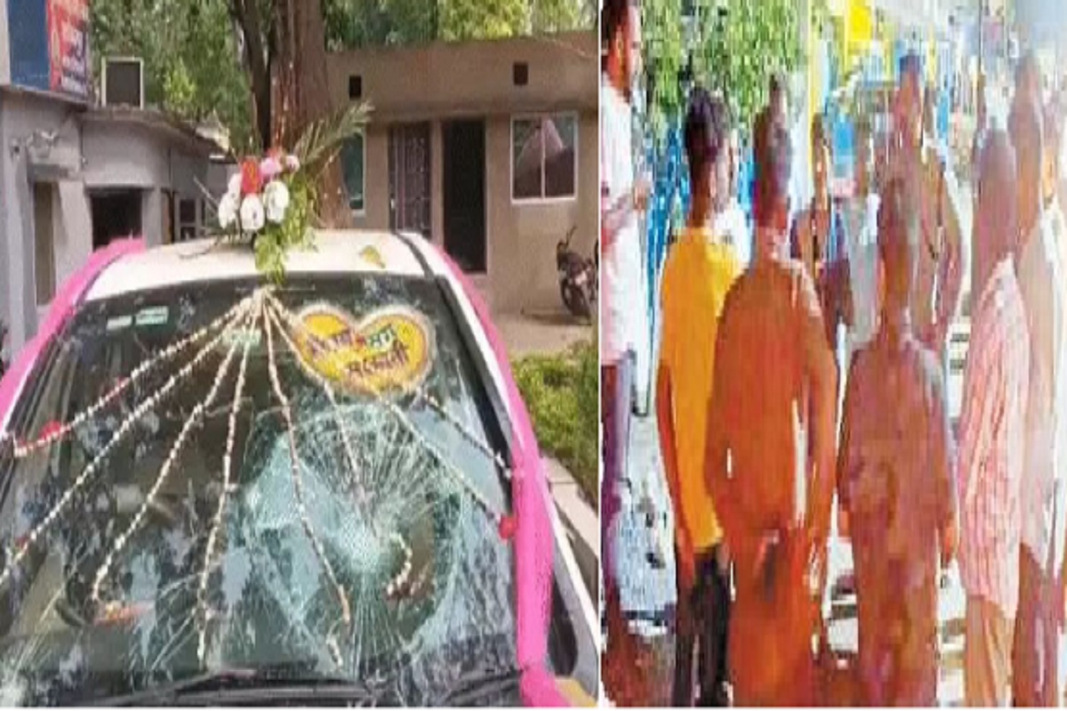 CG News: कार पर गिरी डीजे का साउंड बॉक्स, दूल्हे के साथ बैठे बच्चे की मौत