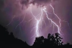 Sky Lightning Death: पेड़ के नीचे खड़े थे चार मजदूर, अचानक गिरी गाज, एक की मौत - image