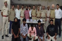जंटा गैंग पकड़ी : पांच गुर्गे काबू, पांच पिस्तौल और 17 कारतूस बरामद - image