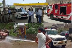 VIDEO: खैरथल पेट्रोल पम्प पर आग लगने की सूचना से मचा हड़कंप, निकला मॉक ड्रिल - image