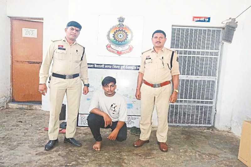 अपहरण व फिरौती के मामले में तीसरा आरोपी गिरफ्तार ( फोटो सोर्स- पत्रिका)