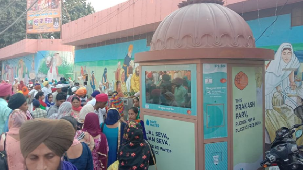 Water ATMs are being installed on 'no profit-no plastic' model at major religious places of MP News