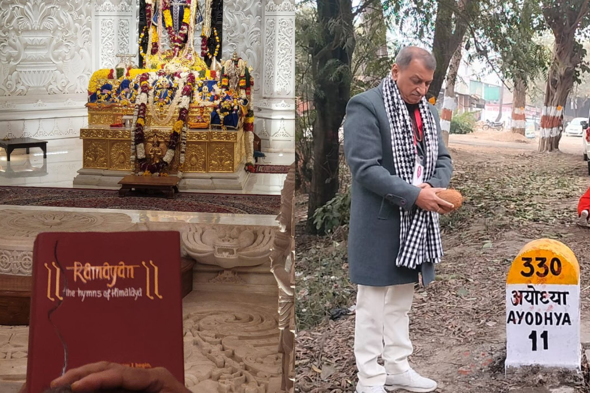 डॉक्टर ने अंग्रेजी कविता में लिखी रामायण, अयोध्या श्रीराम मंदिर म्यूजियम में रखी
जाएगी किताब