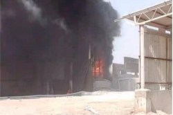 Rajasthan: नमक मंडी नावां की 2 रिफाइनरी में भीषण आग, लाखों का नुकसान, 5 घंटे तक
उठती रही लपटें - image