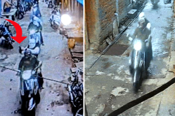 भोपाल में हिस्ट्रीशीटर गैंग का आतंक, शहर में दो जगह की ताबड़तोड़ फायरिंग, कई
वाहन तोड़े - image