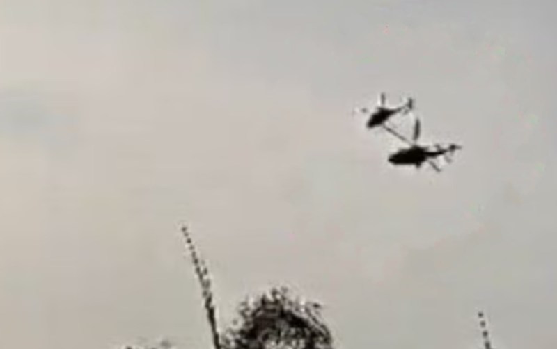 Helicopters collide mid-air in Finland