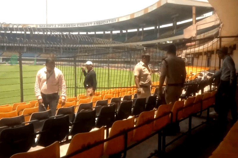 Holkar Stadium Bomb Threat
