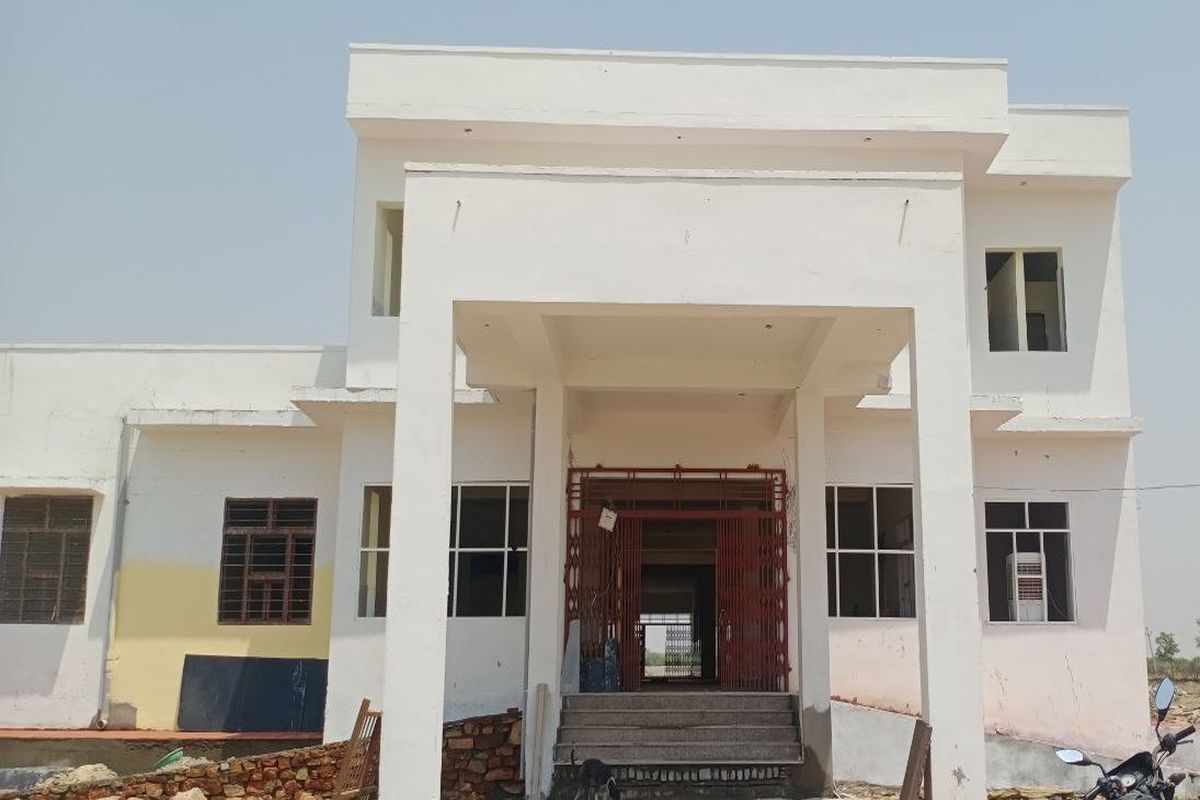 सीएचसी भवन लेने लगा आकार, 40 गांव के मरीजों को मिलेगा लाभ
