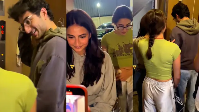 Palak Tiwari Ibrahim Ali Khan Video