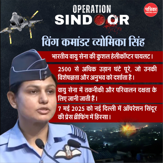 विंग कमांडर व्योमिका सिंह