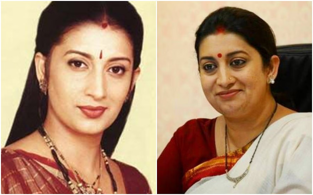 Smriti Irani shoot Kyunki Saas Bhi Kabhi Bahu Thi 2