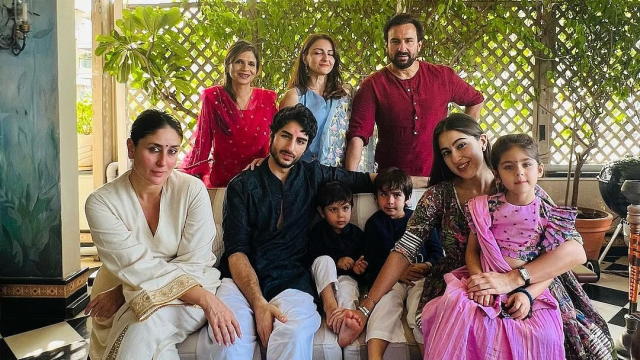 Ibrahim Ali Khan said father saif ali khan happy with kareena kapoor after mother amrita singh divorce