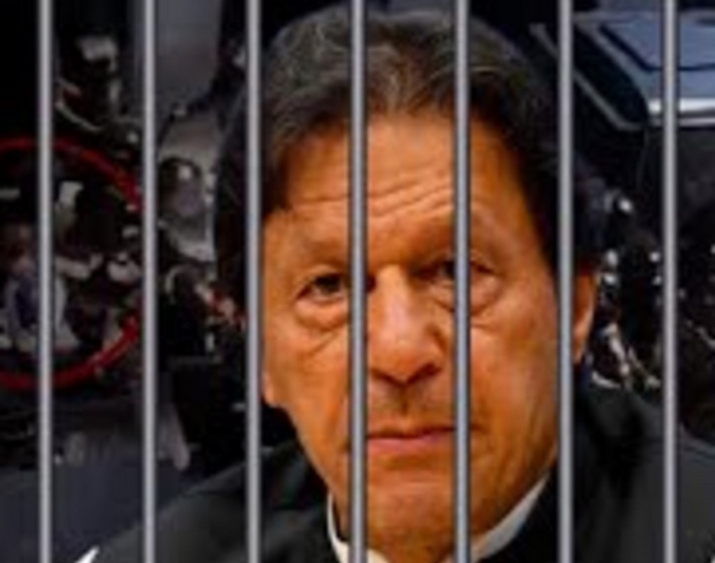 Imran Khan in prison