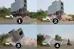 1 मिनिट में हटा अवैध निर्माण, बन गया खाली मैदान, VIDEO - image