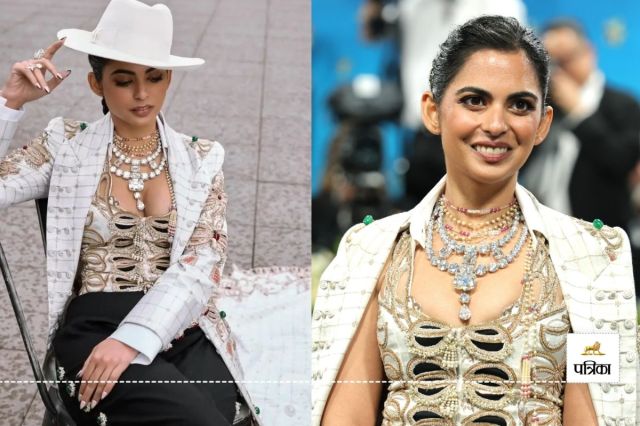 Isha Ambani diamond necklace