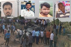 Jaipur Accident: जयपुर में भीषण हादसा, तेज रफ्तार कार ने 2 बाइकों को टक्कर मारी,
पिता-पुत्र सहित 4 की मौत - image