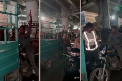 Jaipur: ट्रैफिक सिग्नल पर अचानक जागी युवक की देशभक्ति, पुलिसकर्मी ने जो किया,
लोग देखते रह गए - image