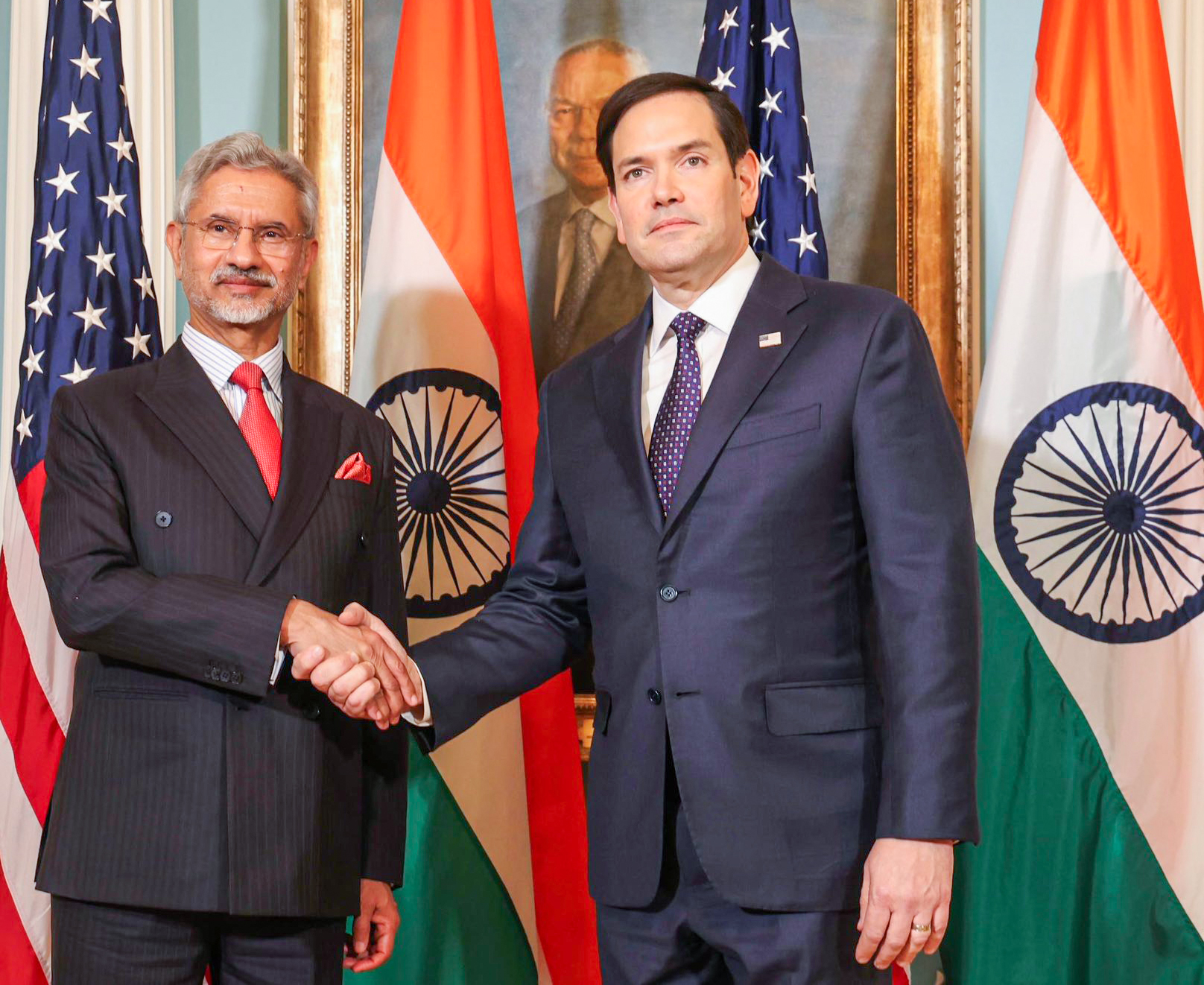 S. Jaishankar and Marco Rubio