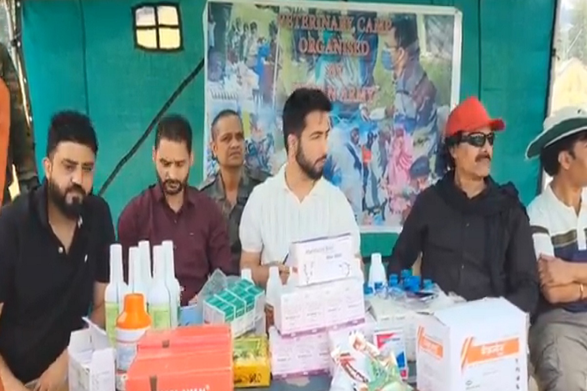 jammu kashmir : भारतीय सेना ने लगाया निःशुल्क चिकित्सा शिविर