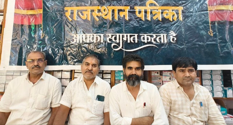 जोधपुर के स्थापना दिवस के अवसर पर आयोजित राजस्थान पत्रिका परिचर्चा में अपने विचार रखते हुब्बल्ली (कर्नाटक) में निवास कर रहे जोधपुर जिले के प्रवासी।