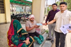 जिला कलक्टर की संवेदनशील पहल बनी पीड़ित का सहारा - image