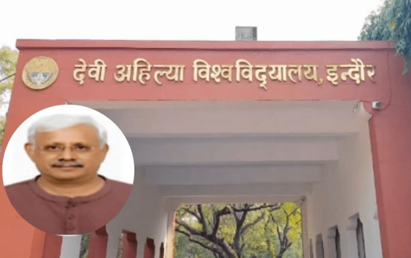 Devi Ahilya Vishwavidyalaya Indore's Vice Chancellor Dr. Rakesh Singhai filed a case against the employees