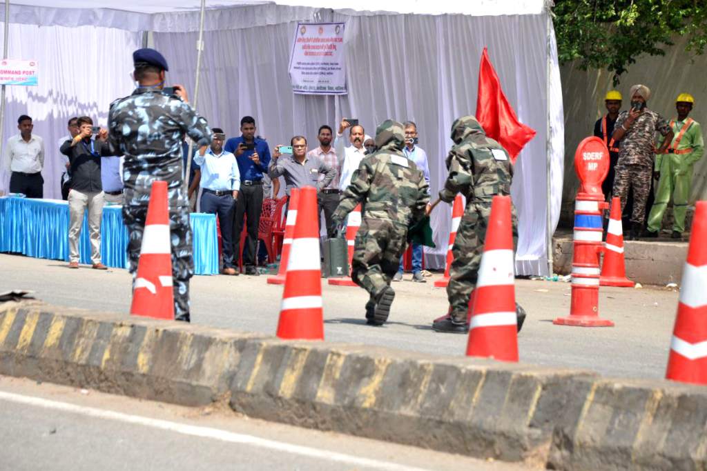 Gwalior Mock Drill