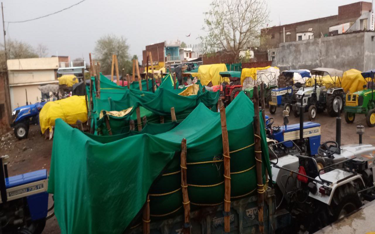 दमोह में समर्थन मूल्य पर खरीदा गया गीला और नमी युक्त गेहूं बढ़ाएग मुसीबतें