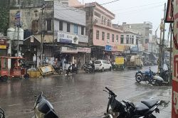 अलवर में तेज हवाओं संग बारिश से गर्मी से राहत, मौसम ने बदली करवट - image