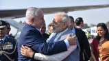 Indian Prime Minister Narendra Modi and Israeli PM Benjamin Netanyahu